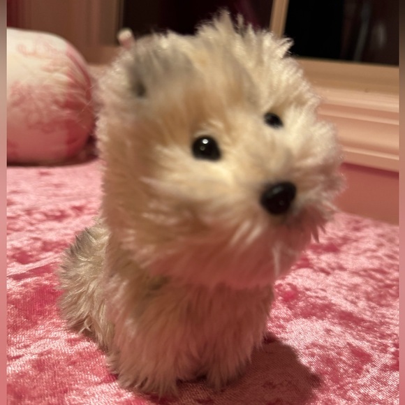 Coconut American Girl Doll Dog pet Spot retired stuffed toy animal 16 inch gift - Picture 6 of 7